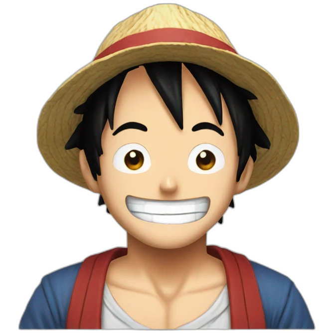 Luffy emoji