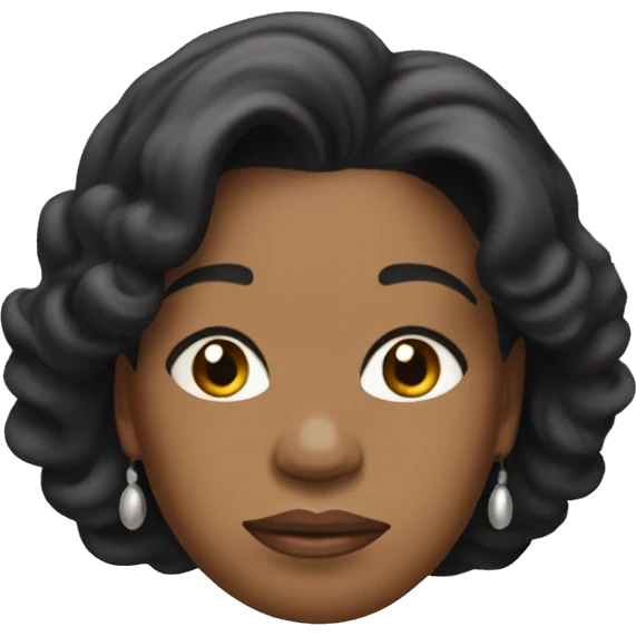 oprah winfrey with sad face emoji