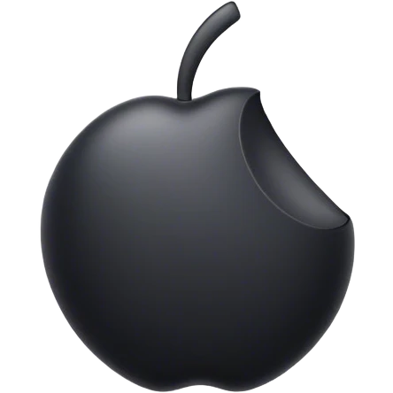 One color black Camera simple emoji