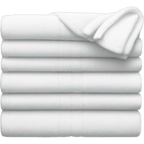 White towels  emoji