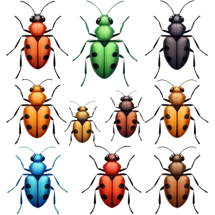 bunch of bugs emoji