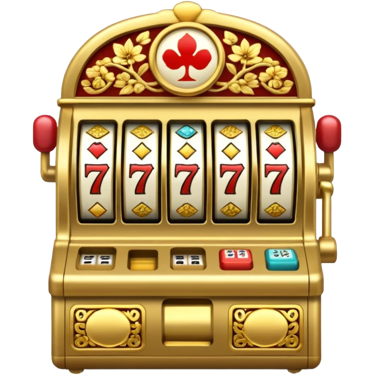 Slot machine, japan emoji