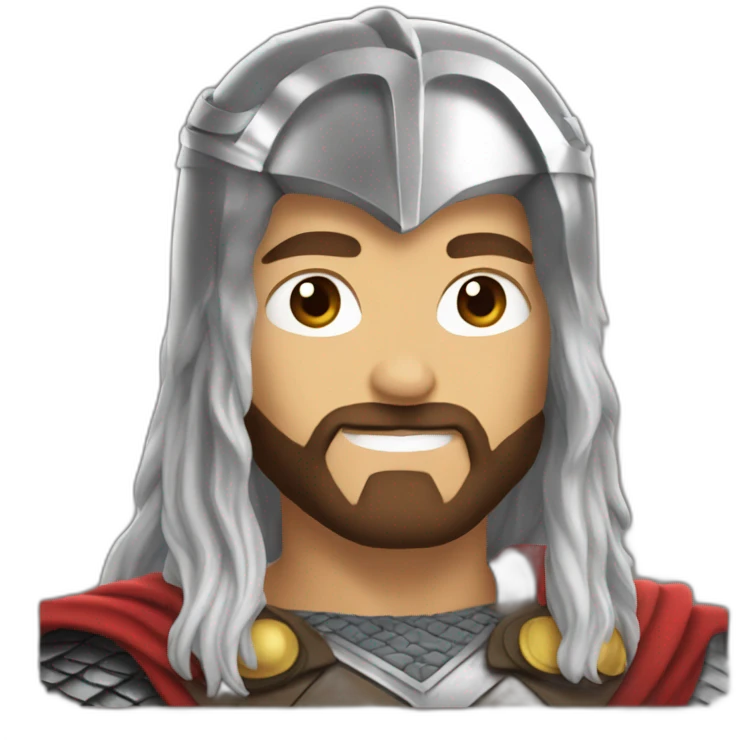 Jesus christ as thor emoji