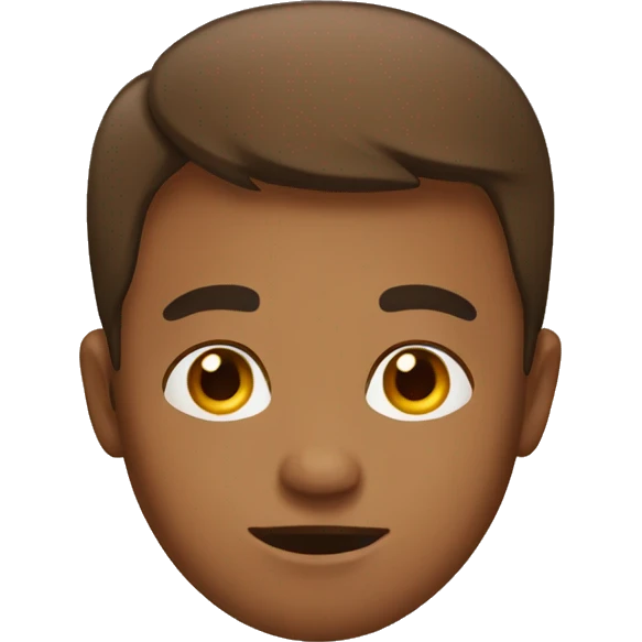 Autistic brown guy  emoji