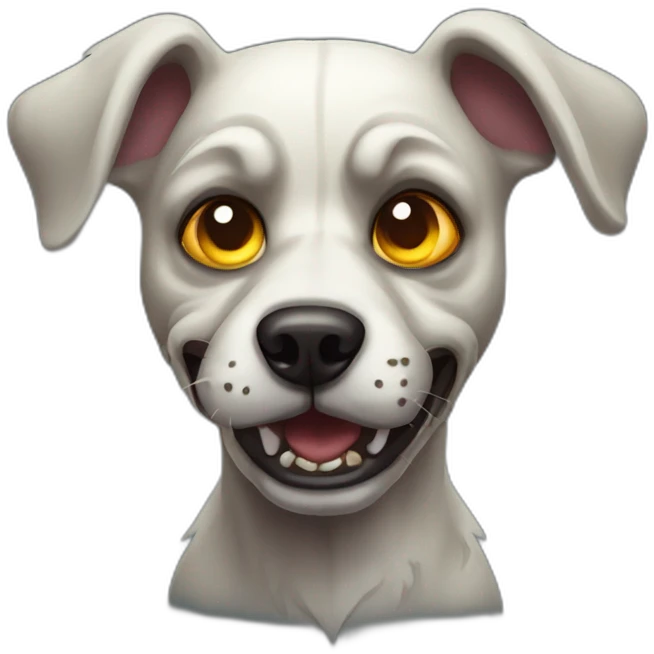 Zombie dog emoji
