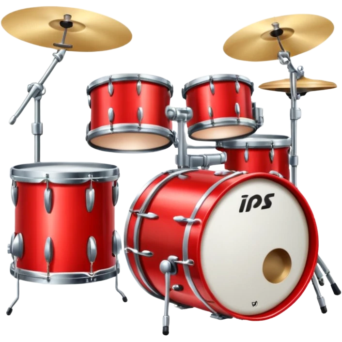 red drums emoji