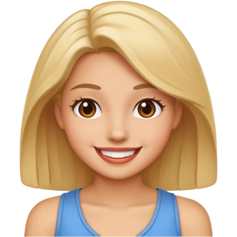 Flirty emoji