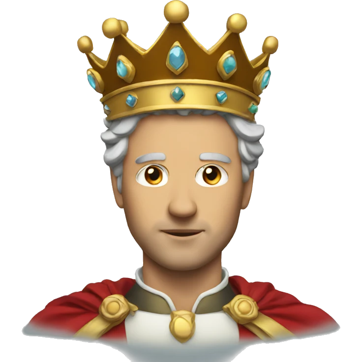 Lord with a crown emoji