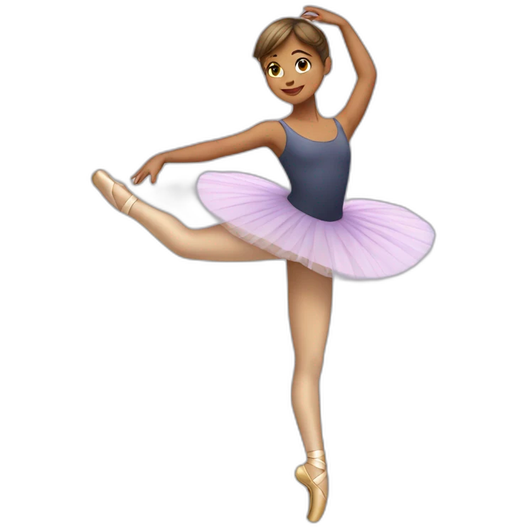 Girl ballet emoji