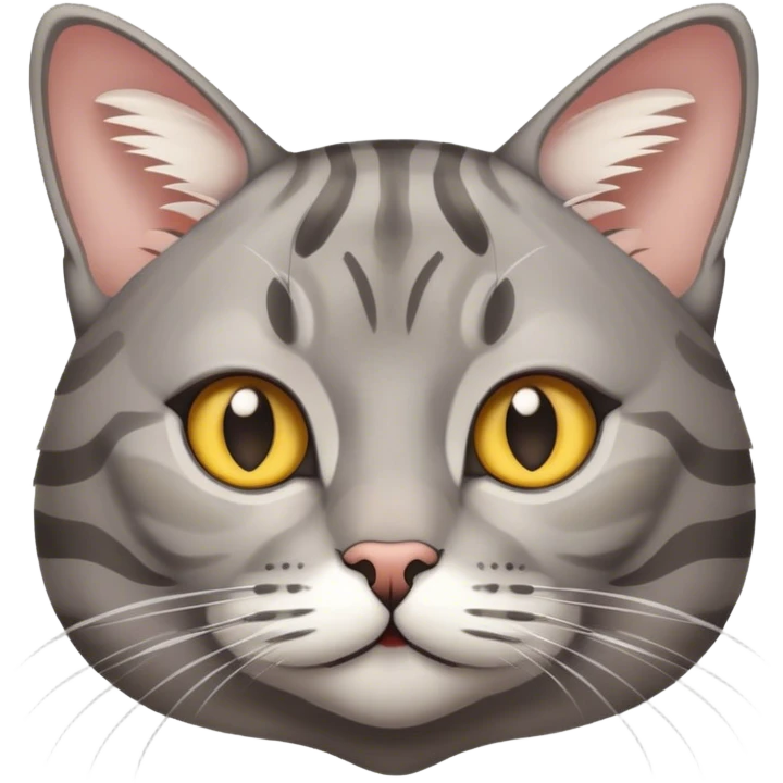 Shock cat emoji