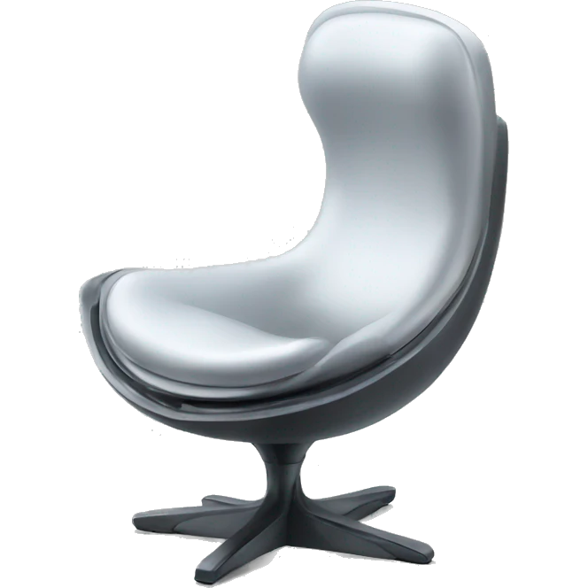 futurisic chair emoji