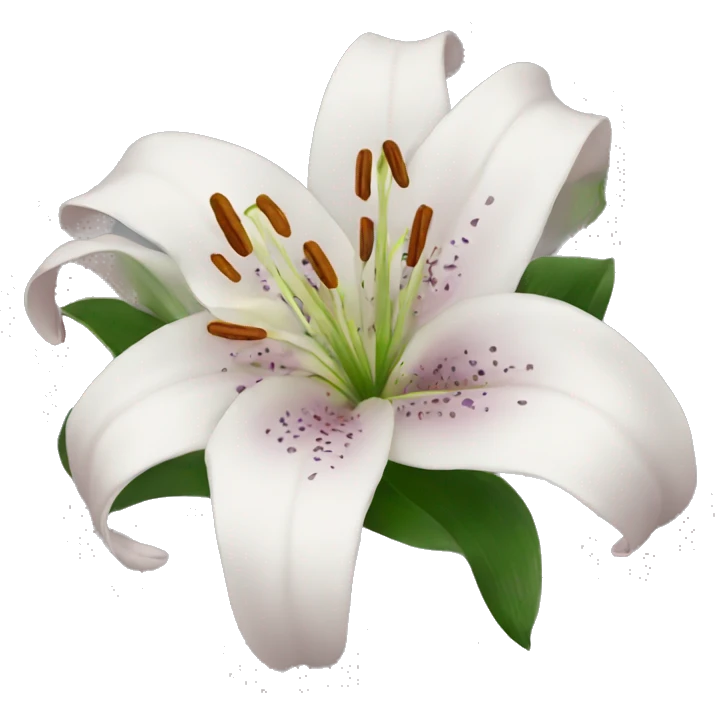 lilies  emoji