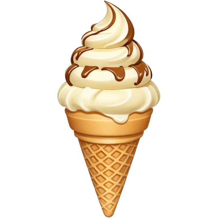 Ice cream cone emoji
