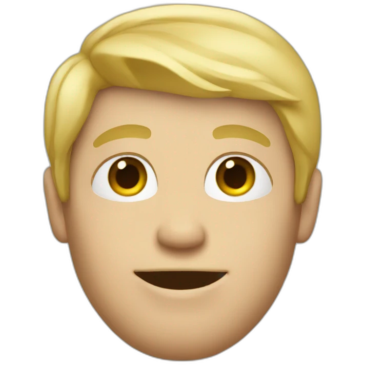 Blonde men emoji