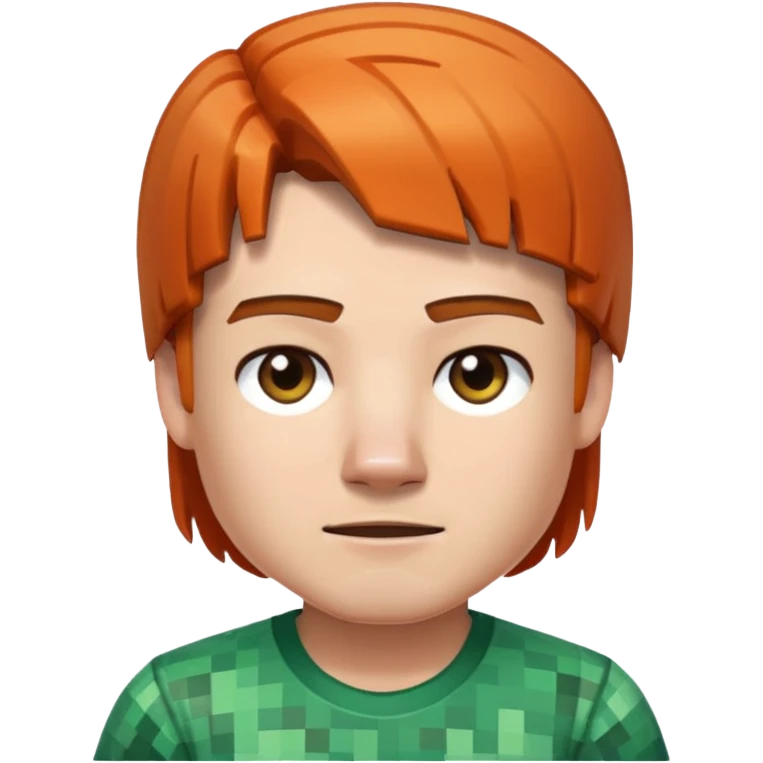 Minecraft Alex emoji