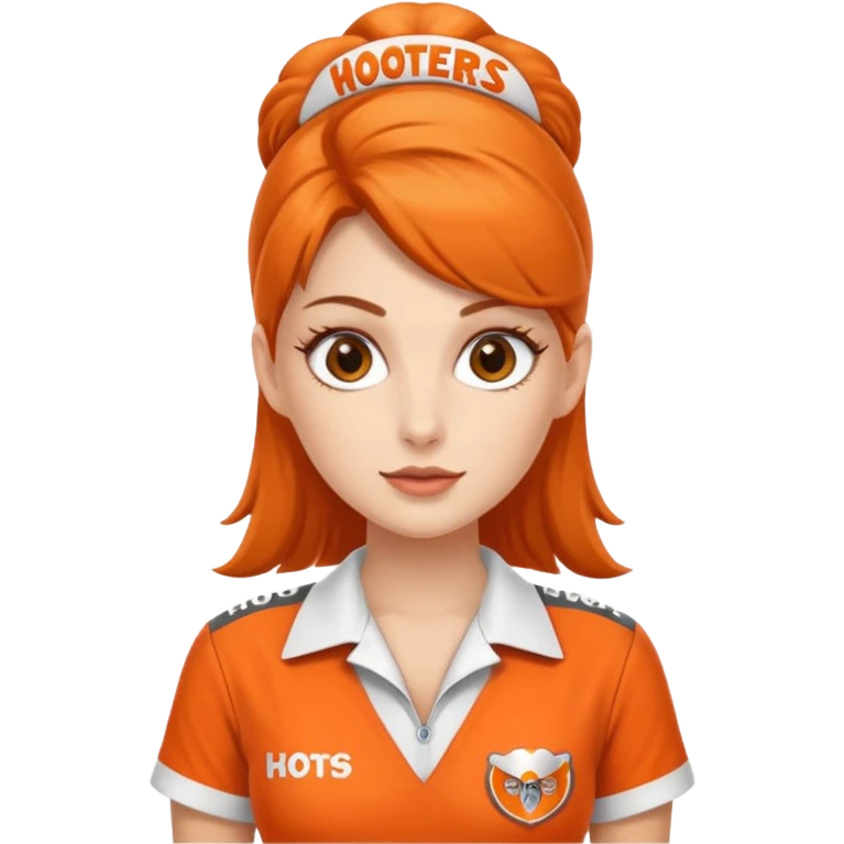 make a hooters girl  emoji