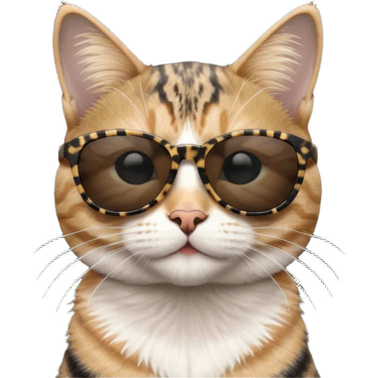 Cat wearing sunglasses emoji