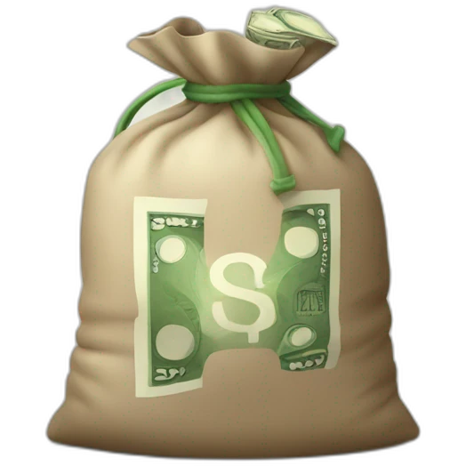 bag of money emoji