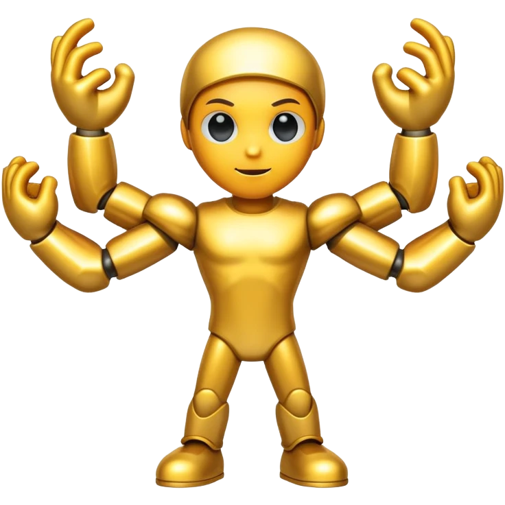 Making x with arms emoji