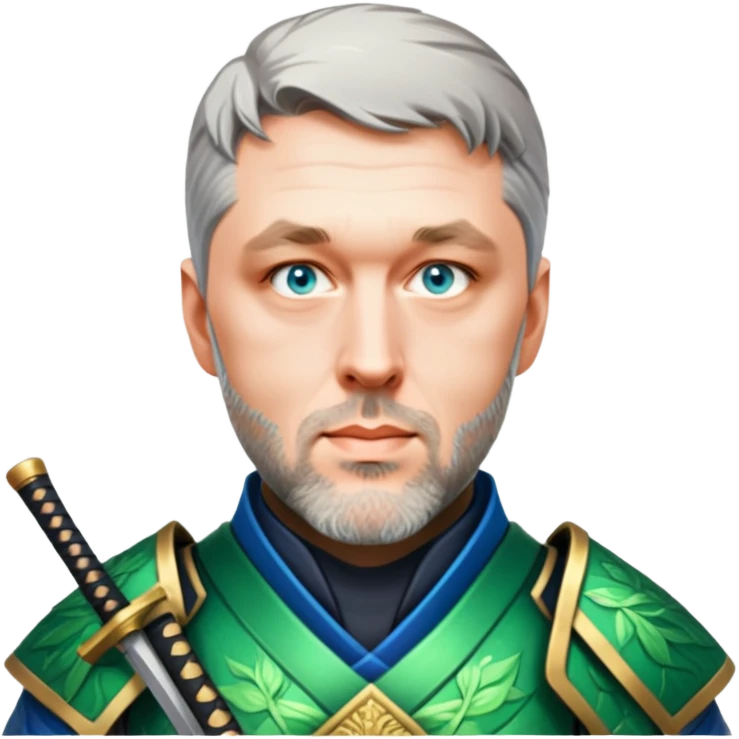 Emerald Samurai emoji