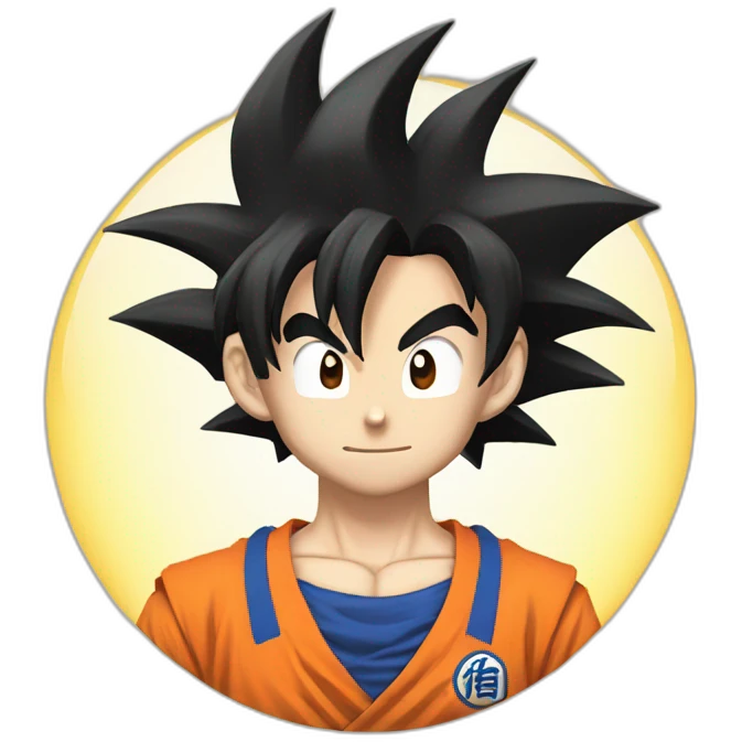Anime goku emoji