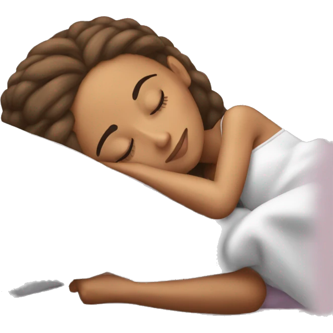 Ariana Grande sleeping emoji