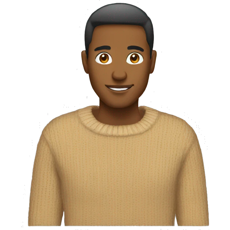 tan sweater emoji