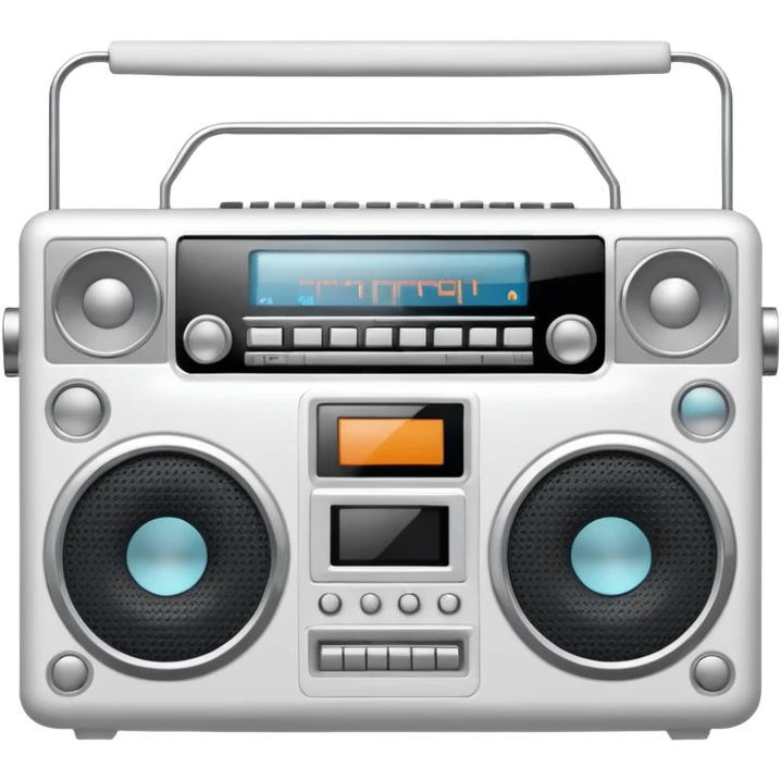 Белый Бумбокс emoji