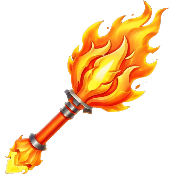 fire elemental weapon emoji
