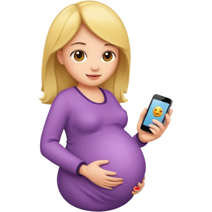 Pregnant emoji
