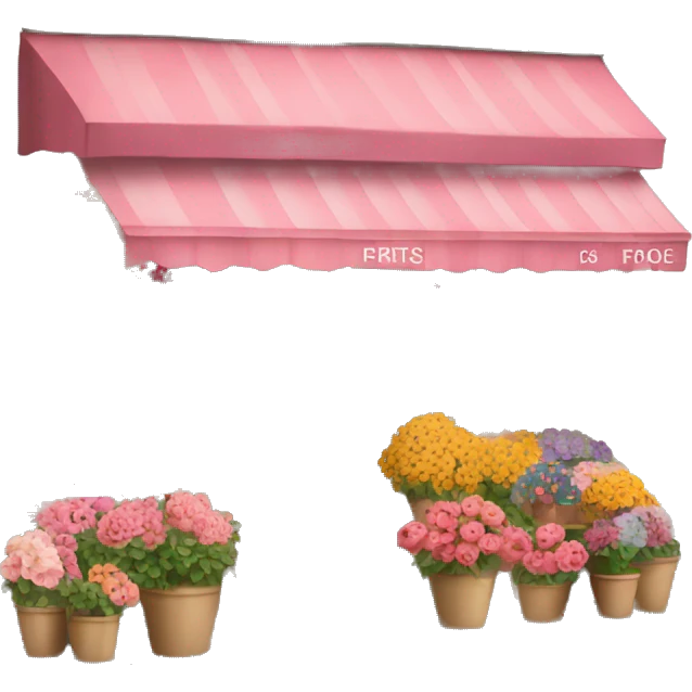 Flower shop in Paris emoji