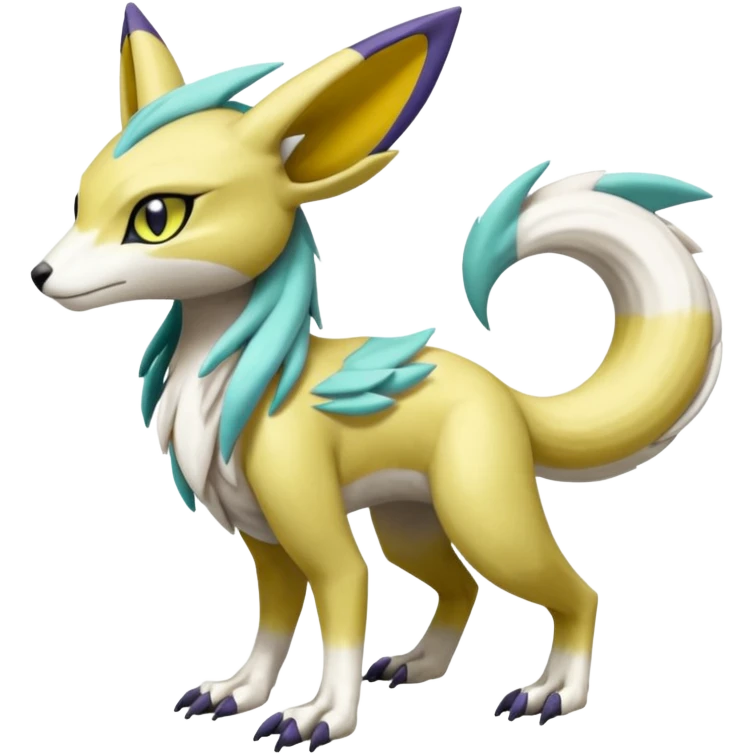 Meloetta-Vernid-Trico-Renamon-Sergal-Pokémon-Fakémon-fusion-hybrid-creature emoji