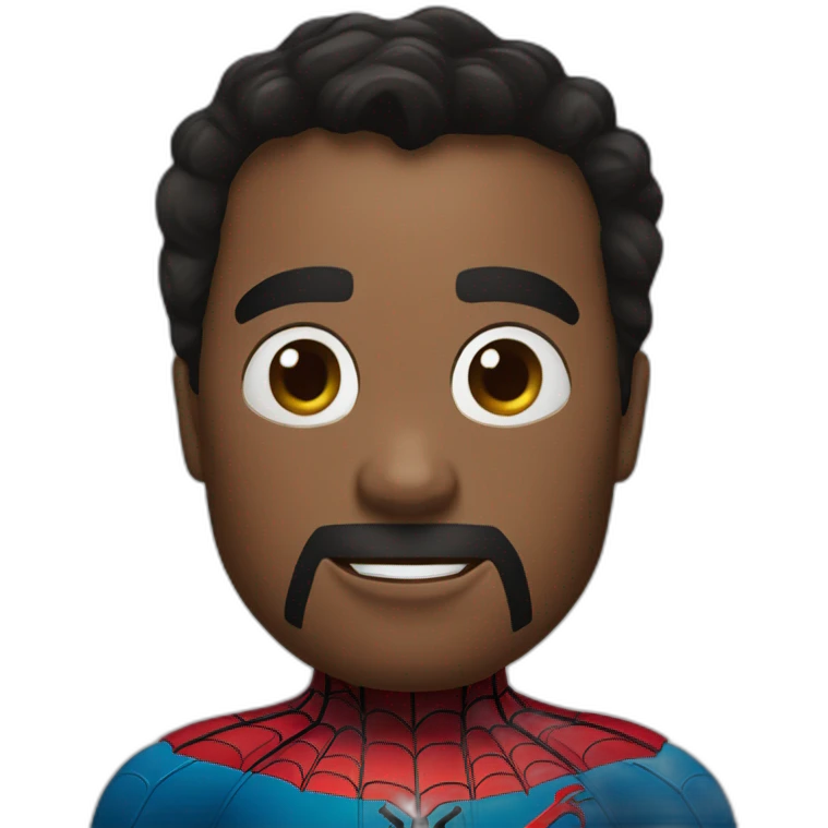 spider man iron man fusionné emoji