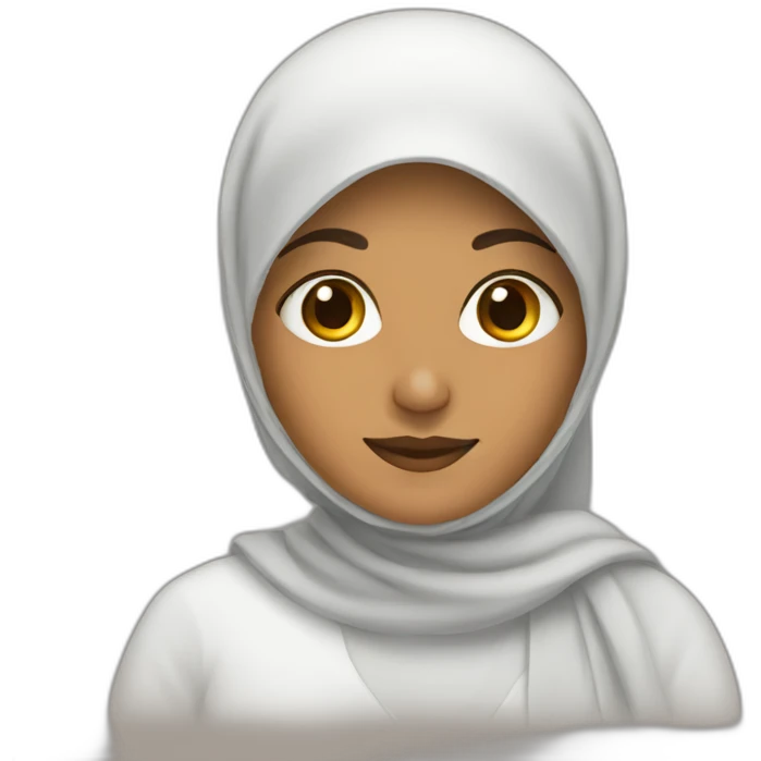 Muslim woman emoji