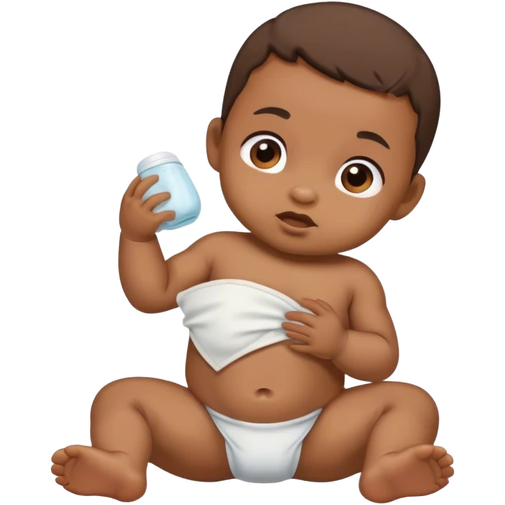 Baby poop emoji