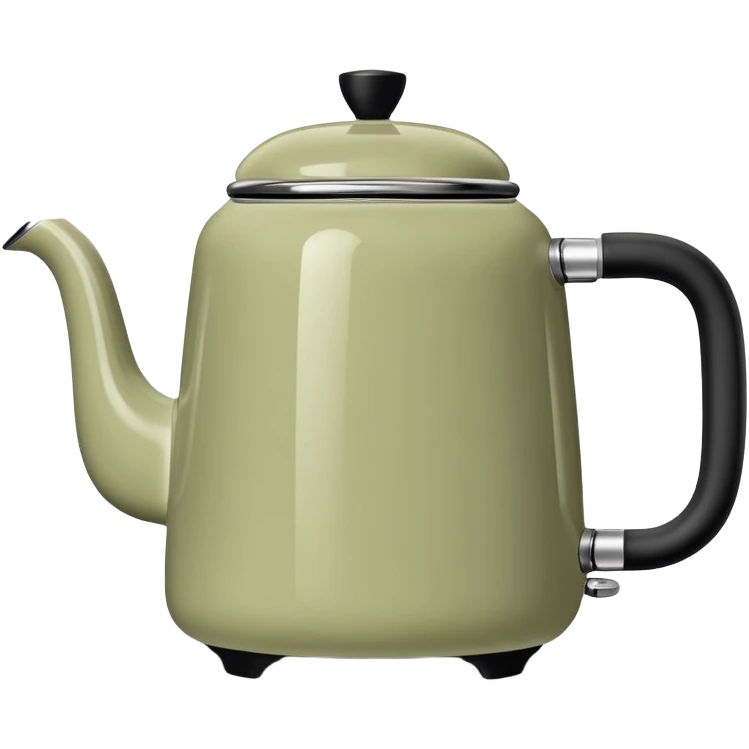pale olive smeg teapot emoji