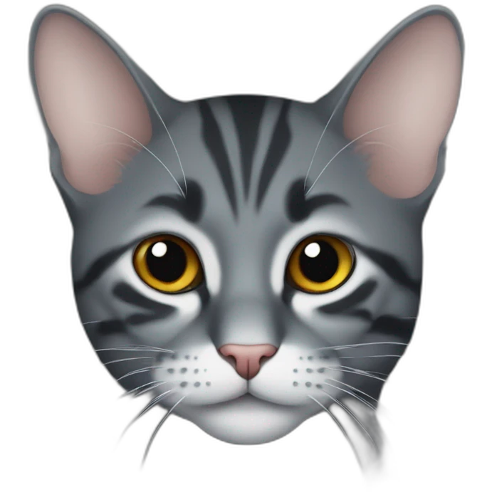 Gato negro emoji