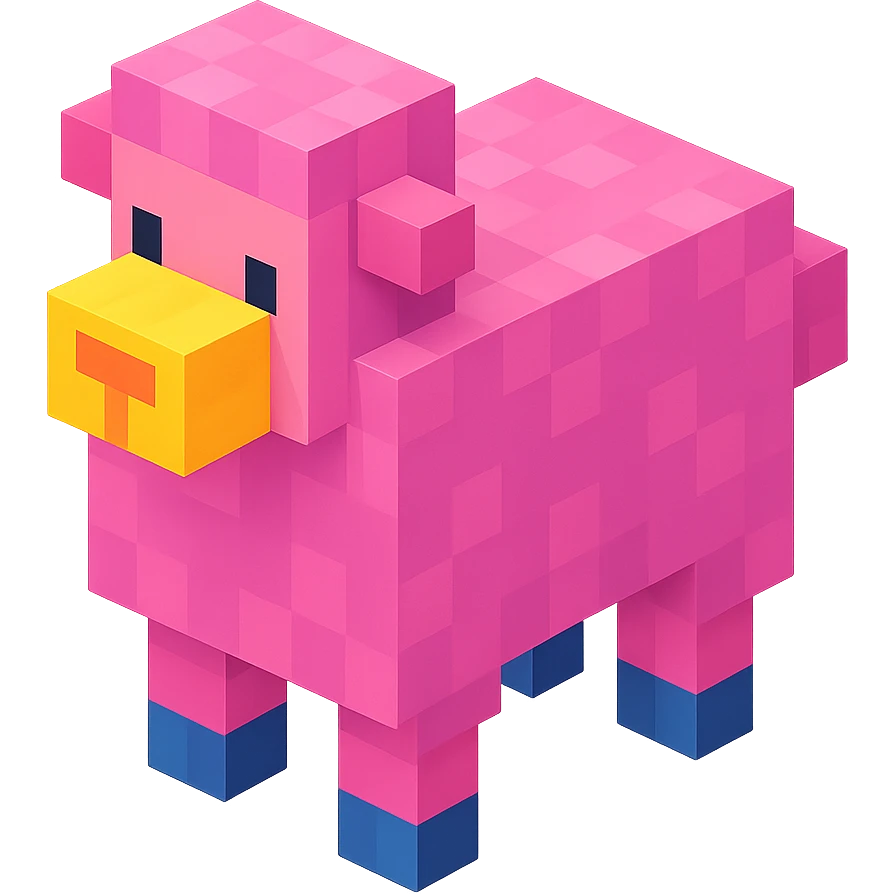 Pink Sheep emoji