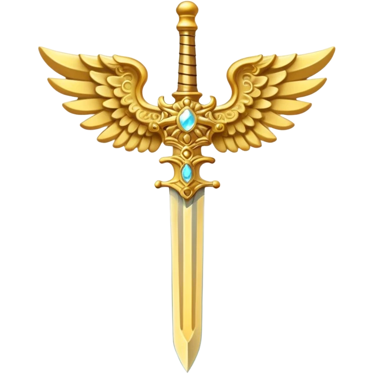 angel sword emoji