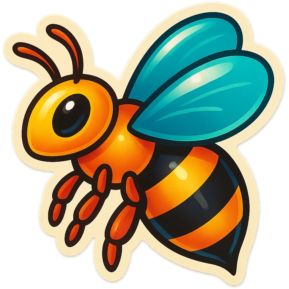 Bee emoji