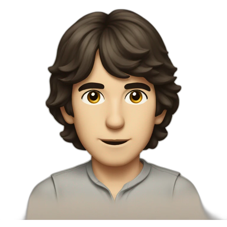 Young George Harrison emoji