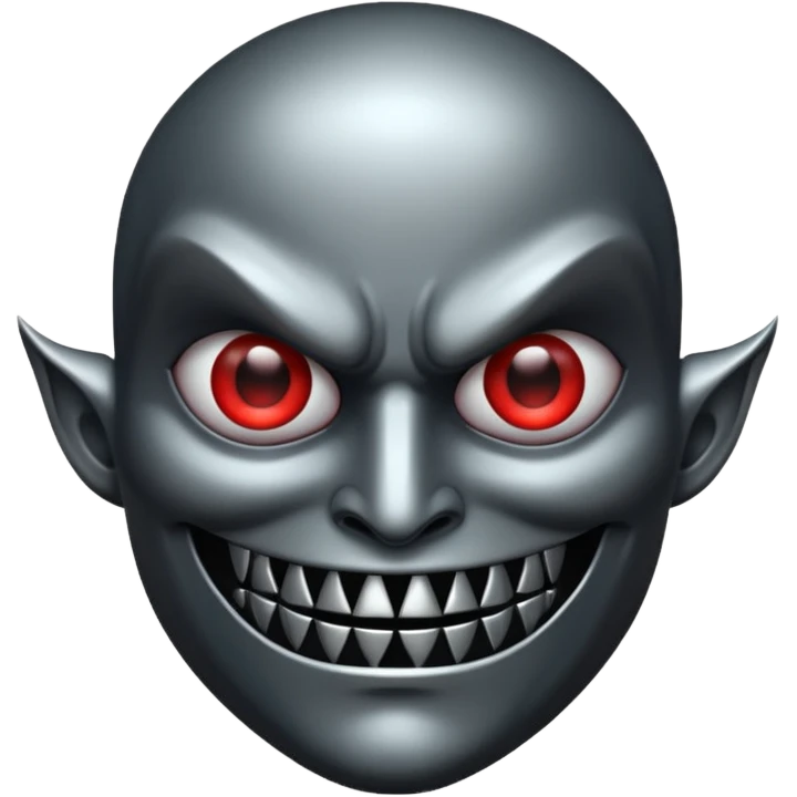 glitter evil face shadow emoji