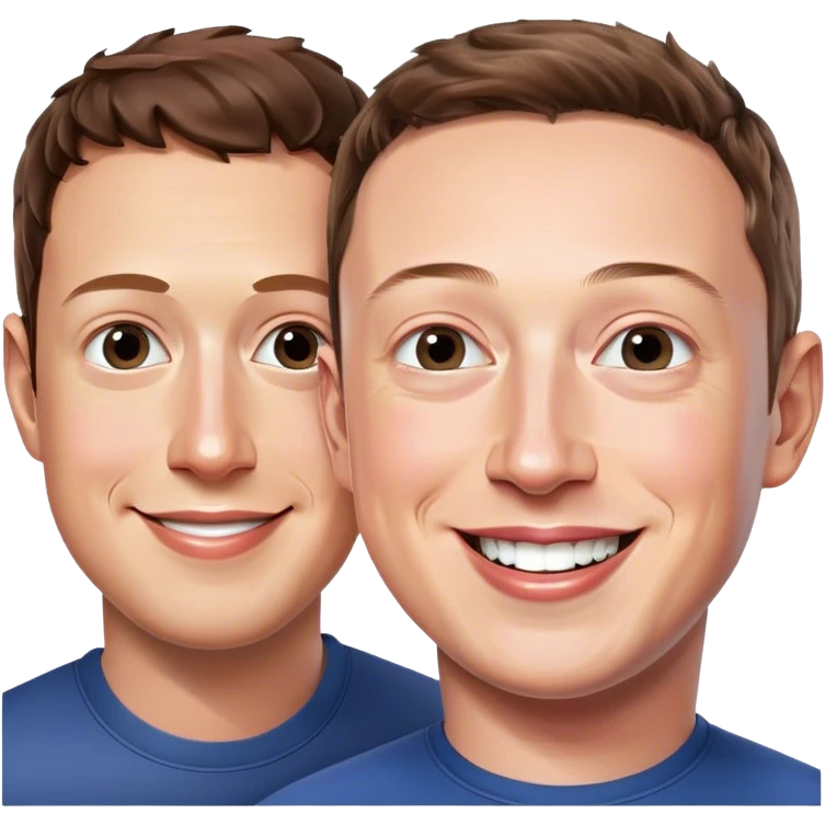 mark zucerberg elon muskifie emoji