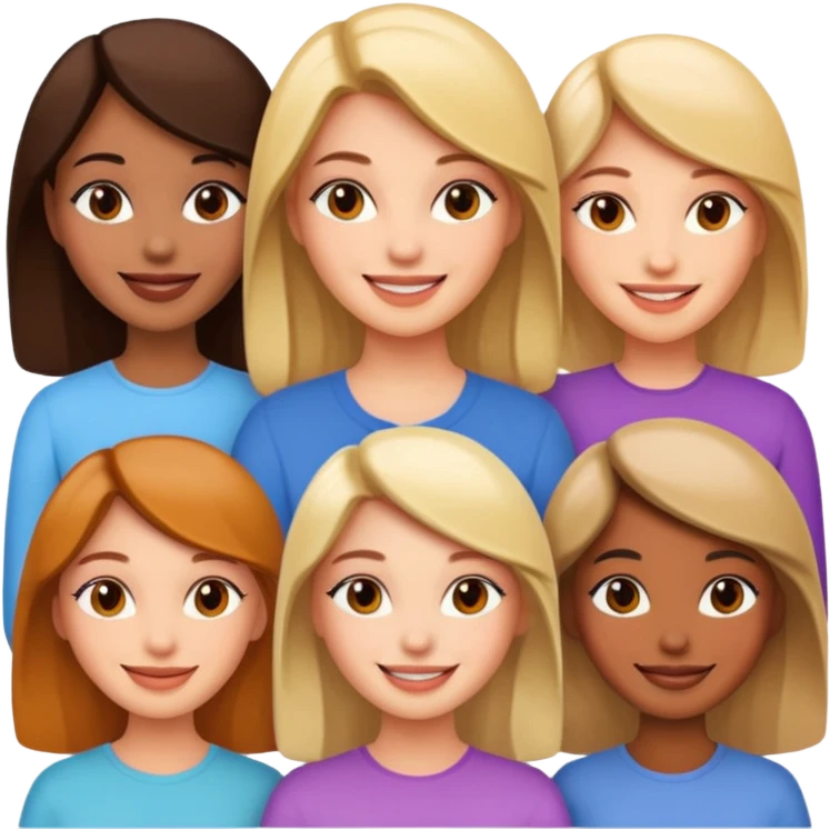 mulheres bonitas emoji