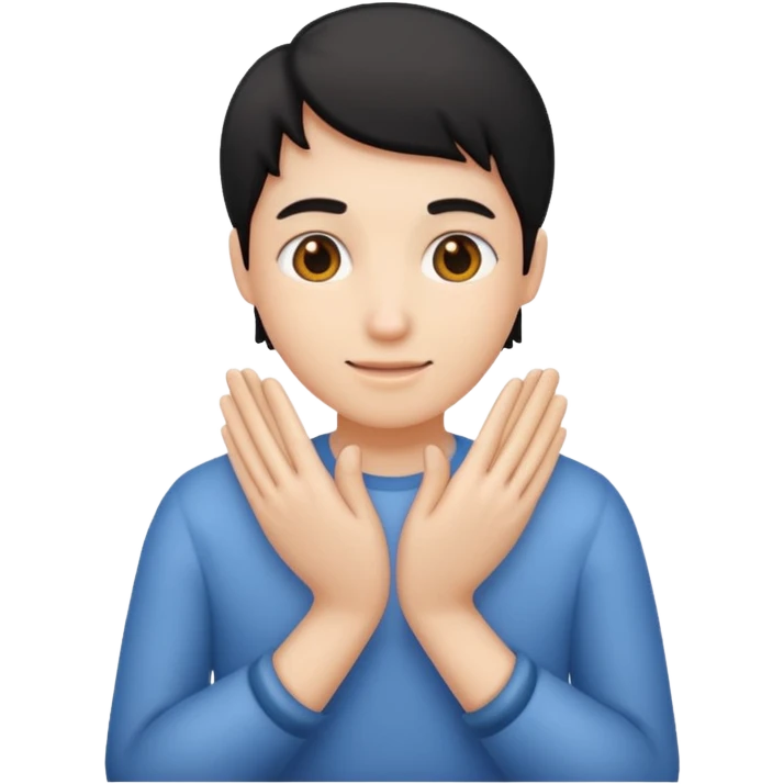 Quelqu’un qui se frotte les mains emoji