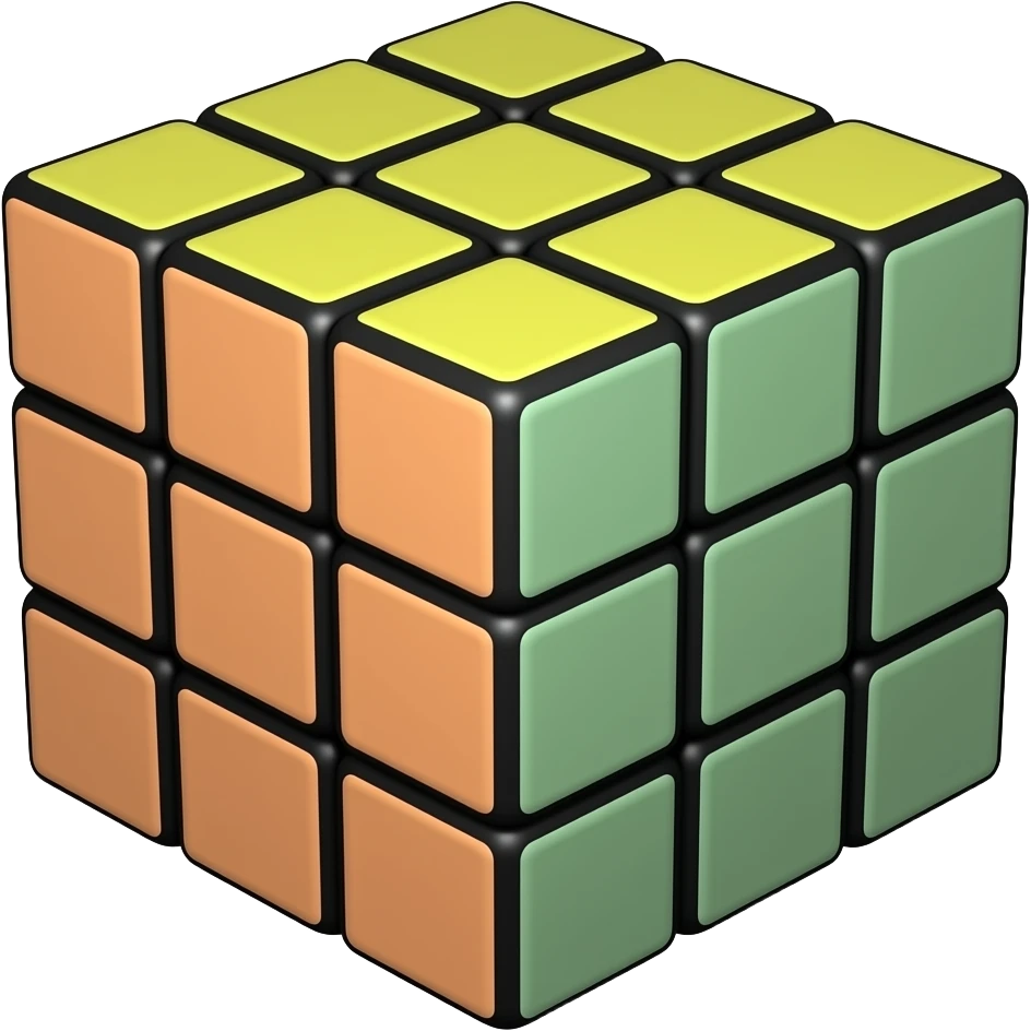 Rubik's Cube emoji