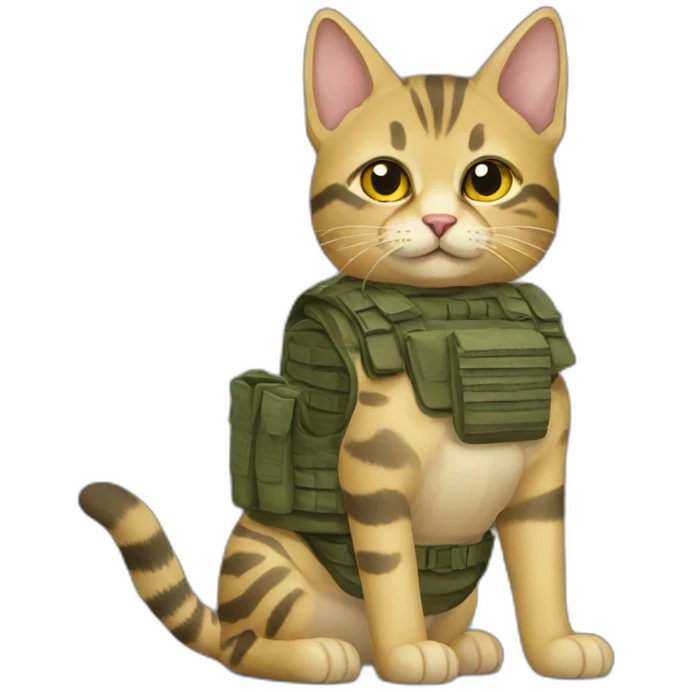 ukraine military cat emoji