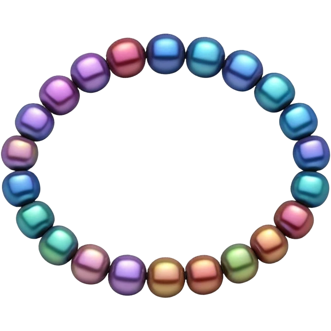 Colorful String Bead emoji