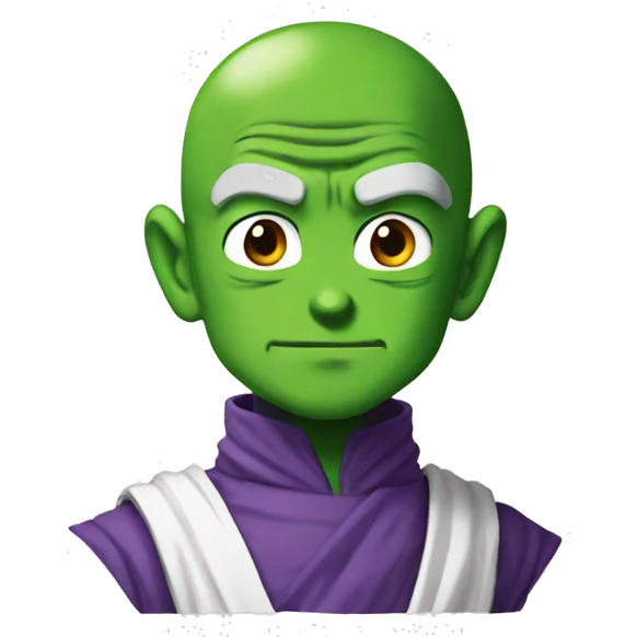 Piccolo from dragon ball emoji