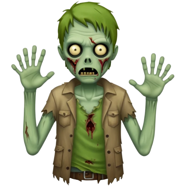 Faça uma zumbi emoji